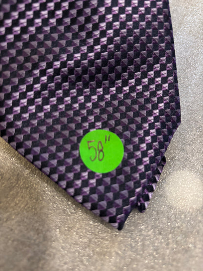 Jones New York Gray 100% Polyester 58in Tie