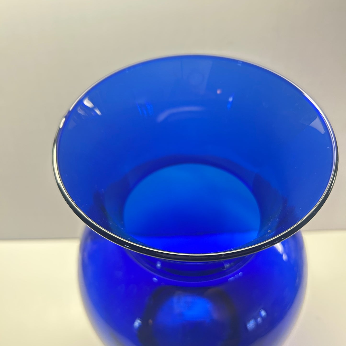 Cobalt Blue Glass Vase