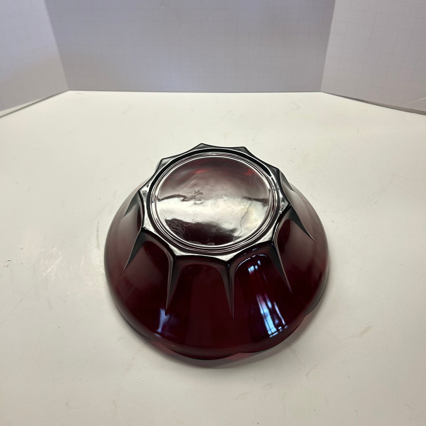 Anchor Hocking Royal Ruby Red Glass Berry Bowl