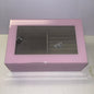 Pink Glass Jewelry Box