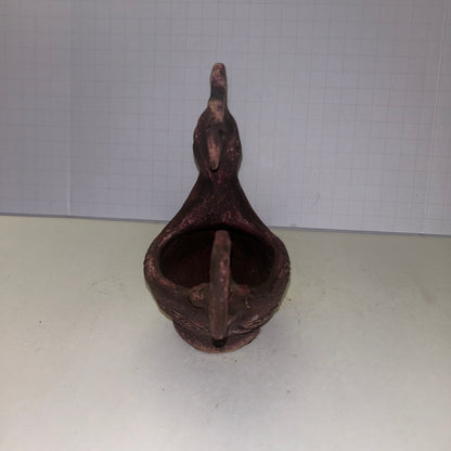 Red Rooster Pottery Sculpture