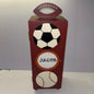 Custom Sports Themed Trinket Box With Picture Frame- Kids