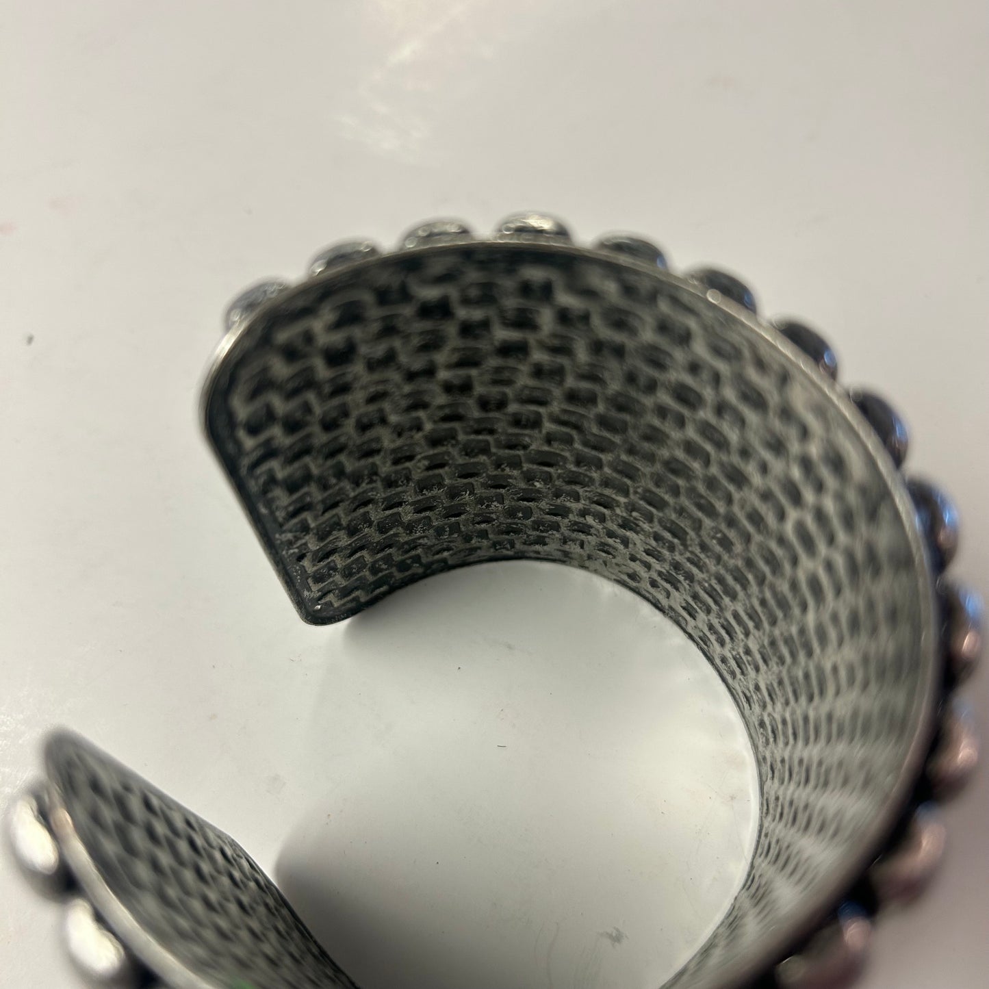 Silver Turquoise Bangle Bracelet