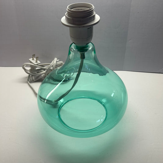 Green Light Bulb Designed Lamp