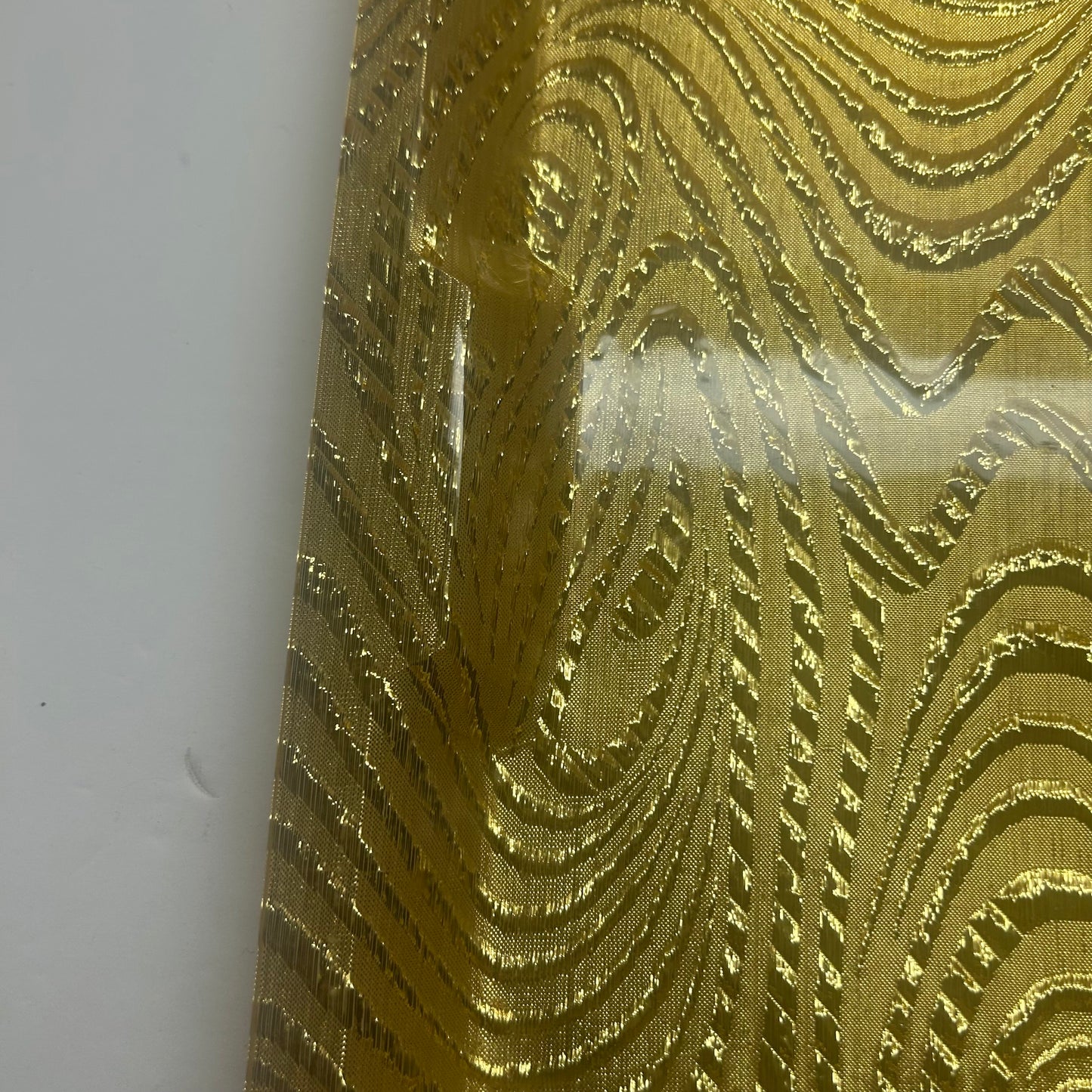 Metallic Gold Color Serving Tray