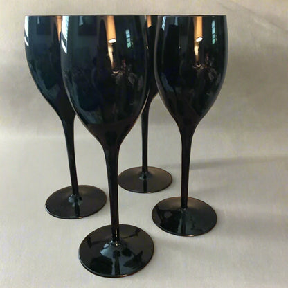 Mikasa Black Elegance Amethyst Crystal (Set of 4)